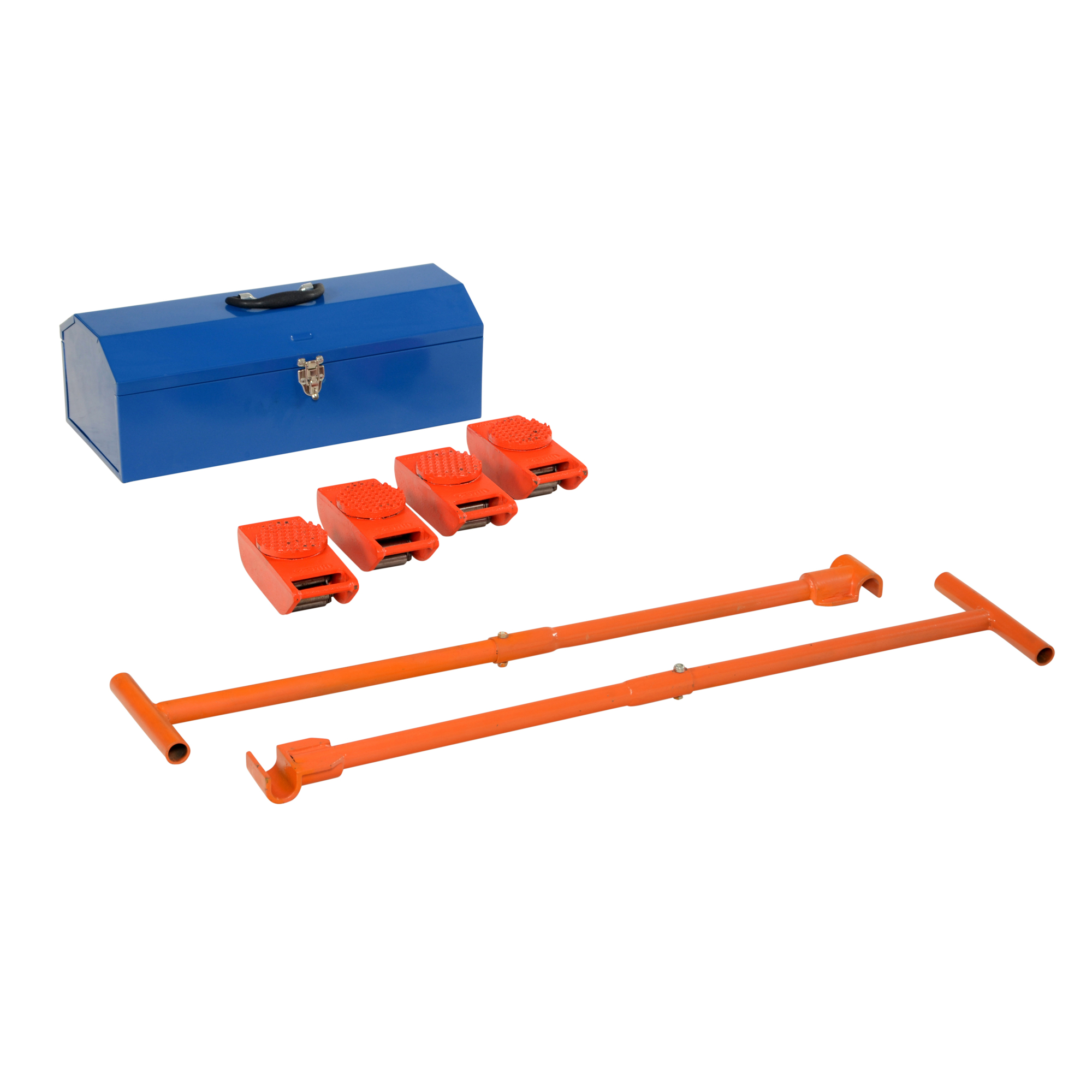 Vestil Steel Machine Roller Kit - 8,000-Lb. Capacity, 9in. x 22in., Model# VHMS-2-KIT